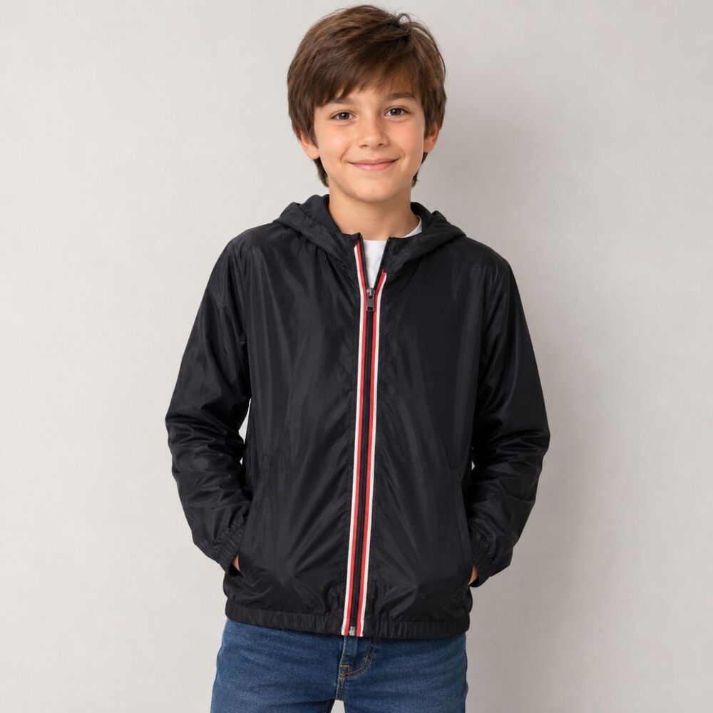 Baby Gap Toddler Boys Hooded Windbreaker Jacket Lightweight Navy Size 4T